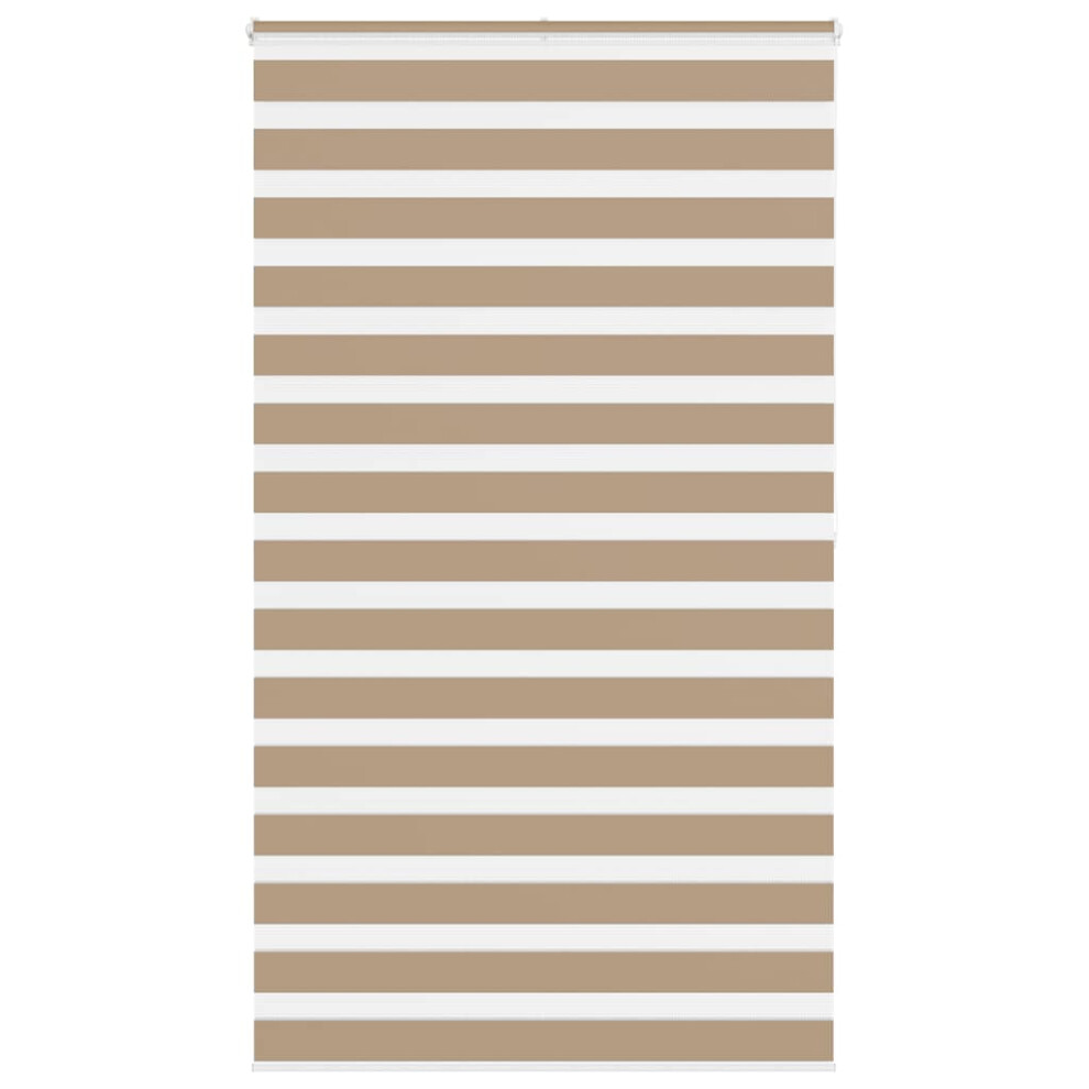 Vidaxl (Sand 120 X 200 Cm) Zebra Blind Fabric Polyester Brown