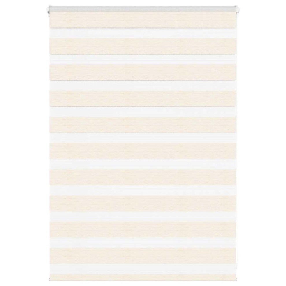 Vidaxl (Marble Beige, 110 X 100 Cm) Zebra Blind Fabric Polyester