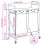 VidaXL vidaXL Laundry Basket 2 Compartments with Wheels Sonoma Oak laundry hamper 4