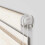 VidaXL vidaXL Doppelrollo Marmorbeige 110x200cm Stoffbreite 105,9 cm Polyester 10