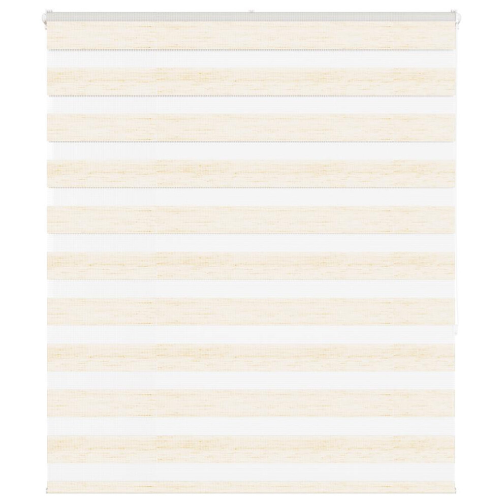Vidaxl (Marble Beige, 125 X 150 Cm) Zebra Blind Fabric Polyester