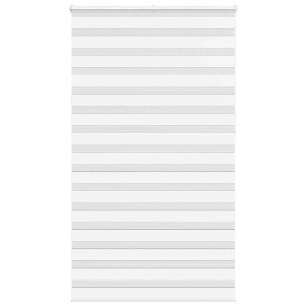 Vidaxl (, 120 X 230 Cm) Zebra Blind Fabric Polyester White