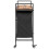 VidaXL vidaXL Laundry Basket 3 Compartments with Wheels Smoked Oak laundry hamper 7