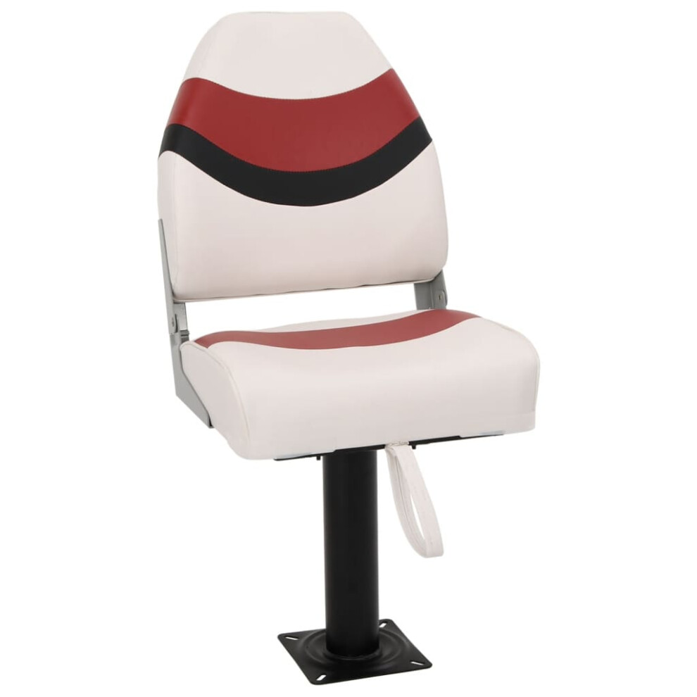 Vidaxl Boat Seat With Pedestal 360 Rotatable Canoe Seat Adjustable Kayak Seat