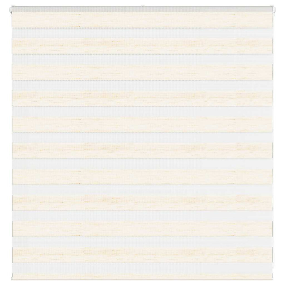 Vidaxl Zebra Blind Marble Beige 140X100 Cm Fabric Width 135.9 Cm Polyester