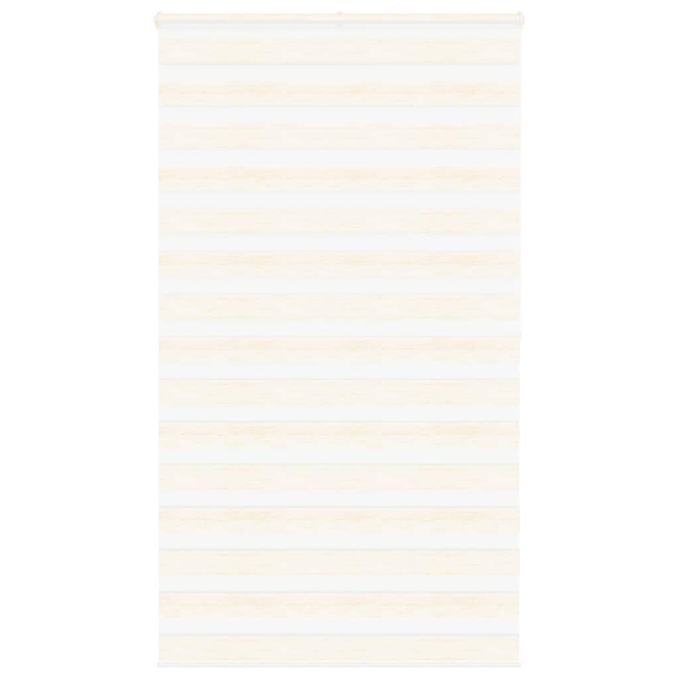 Vidaxl Zebra Blind Marble Beige 135X200 Cm Fabric Width 130.9 Cm Polyester