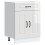 VidaXL vidaXL Kitchen Base Cabinet Kalmar High Gloss White Engineered Wood 1
