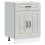VidaXL vidaXL Kitchen Base Cabinet Kalmar Concrete Grey Engineered Wood 2