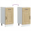 VidaXL vidaXL Kitchen Base Cabinet Kalmar Sonoma Oak Engineered Wood 8