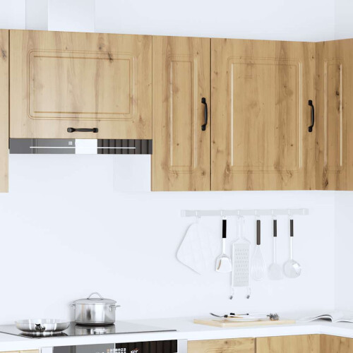 VidaXL vidaXL Kitchen Wall Cabinet Kalmar Artisan Oak Engineered Wood 2