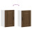 VidaXL vidaXL Kitchen Wall Cabinet Kalmar Brown Oak Engineered Wood kitchen wall unit 9
