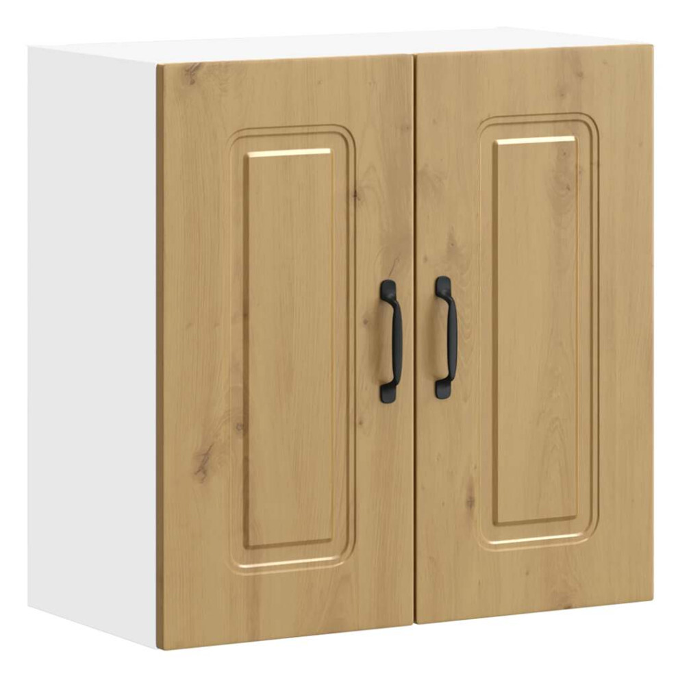 vidaXL Kitchen Wall Cabinet Kalmar Artisan Oak Engineered Wood