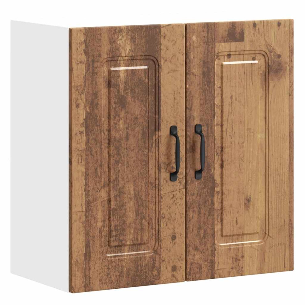 vidaXL Kitchen Wall Cabinet Kalmar Old Wood Engineered Wood kitchen wall unit