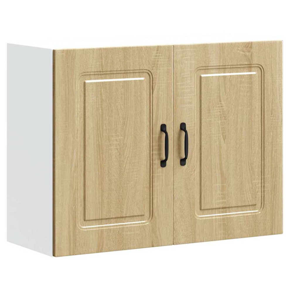 Vidaxl Kitchen Wall Cabinet Kalmar Sonoma Oak Engineered Wood
