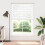 VidaXL vidaXL Zebra Blind White 155x230 cm Fabric Width 150.9 cm Polyester 2