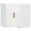 VidaXL vidaXL Kitchen Wall Corner Cabinet Kalmar High Gloss White Engineered Wood 1