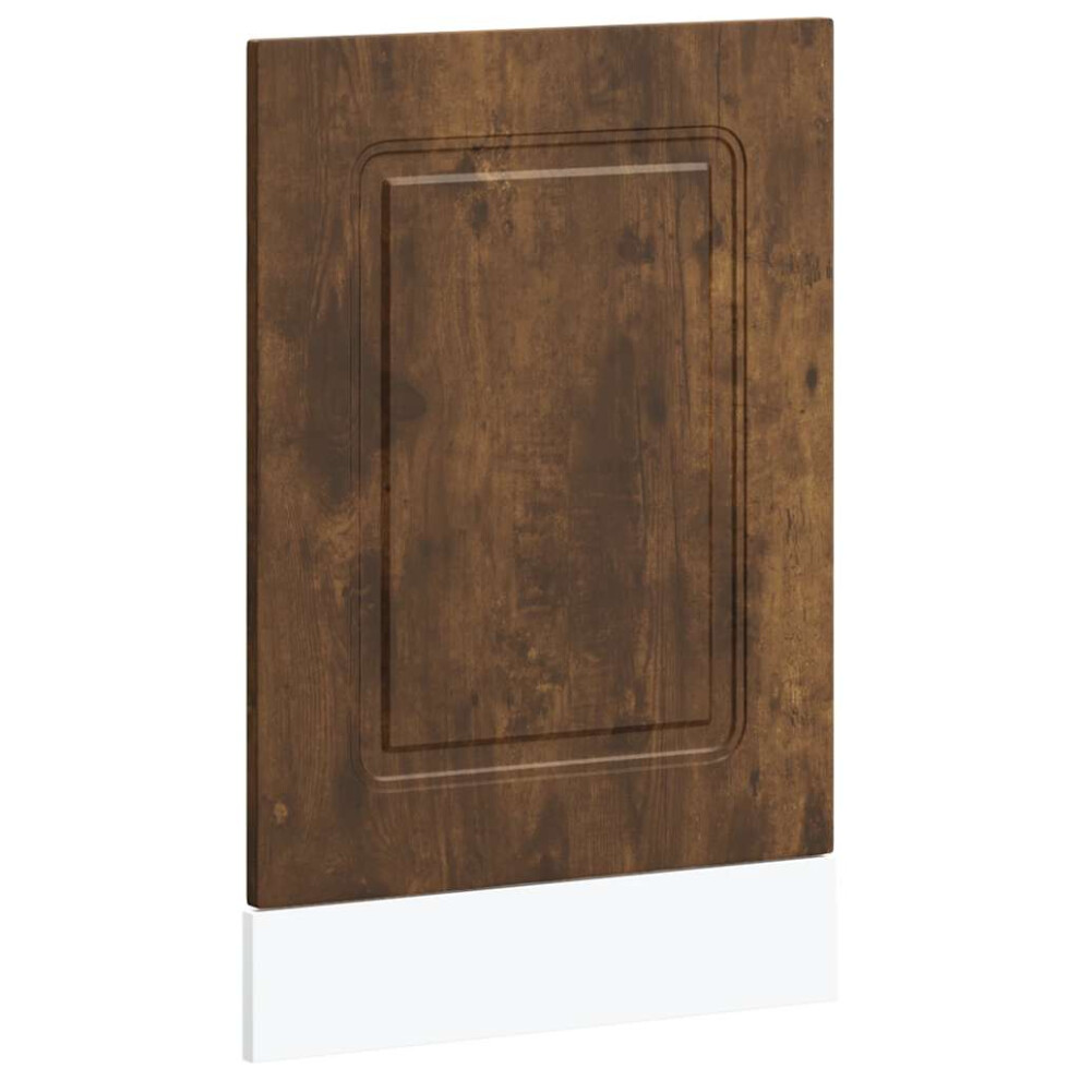 Vidaxl Dishwasher Panelâ Kalmarâ Smoked Oak 45X1.5x67 Cm Engineered Wood 8721158419989
