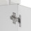 VidaXL vidaXL Kitchen Base Cabinet Lucca High Gloss White Engineered Wood 9