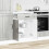 VidaXL vidaXL Kitchen Base Cabinet Lucca Grey Sonoma Engineered Wood 3