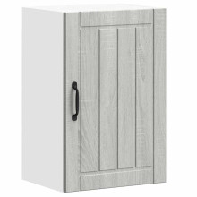vidaXL Kitchen Wall Cabinet Lucca Grey Sonoma Engineered Wood
