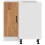 VidaXL vidaXL Kitchen Corner Base Cabinet Lucca Old Wood Engineered Wood 5