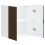 VidaXL vidaXL Kitchen Wall Cabinet Lucca Brown Oak Engineered Wood kitchen wall unit 6