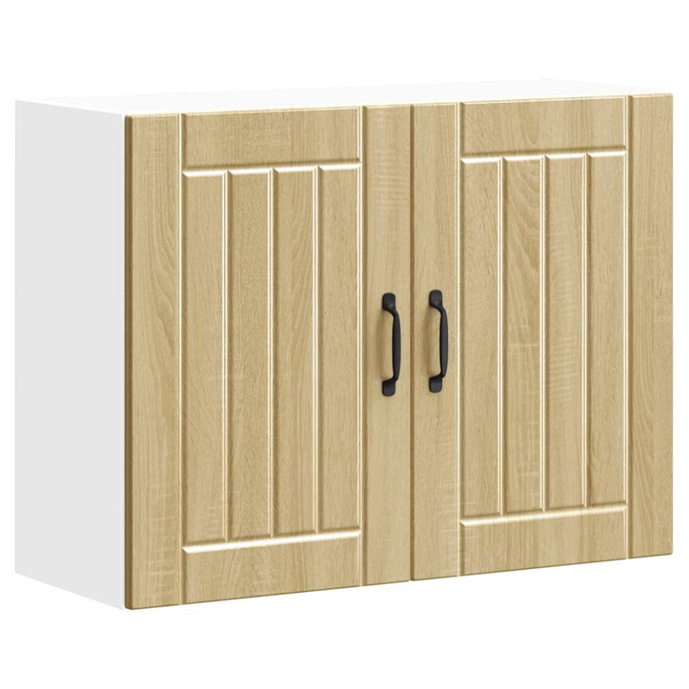Vidaxl Kitchen Wall Cabinet Lucca Sonoma Oak Engineered Wood Kitchen Wall Unit
