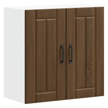 vidaXL Kitchen Wall Cabinet Lucca Brown Oak Engineered Wood kitchen wall unit