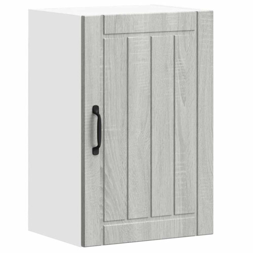VidaXL vidaXL Kitchen Wall Cabinet Lucca Grey Sonoma Engineered Wood 1