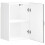 VidaXL vidaXL Kitchen Wall Cabinet Lucca Grey Sonoma Engineered Wood 6