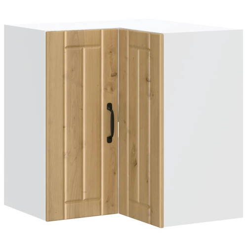 VidaXL vidaXL Kitchen Wall Corner Cabinet Lucca Artisan Oak Engineered Wood 1