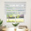 VidaXL vidaXL Zebra Blind White 135x100 cm Fabric Width 130.9 cm Polyester 2