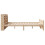 VidaXL vidaXL Bed Frame with Headboard Bed Base 135x190 cm Double Solid Wood Pine 7