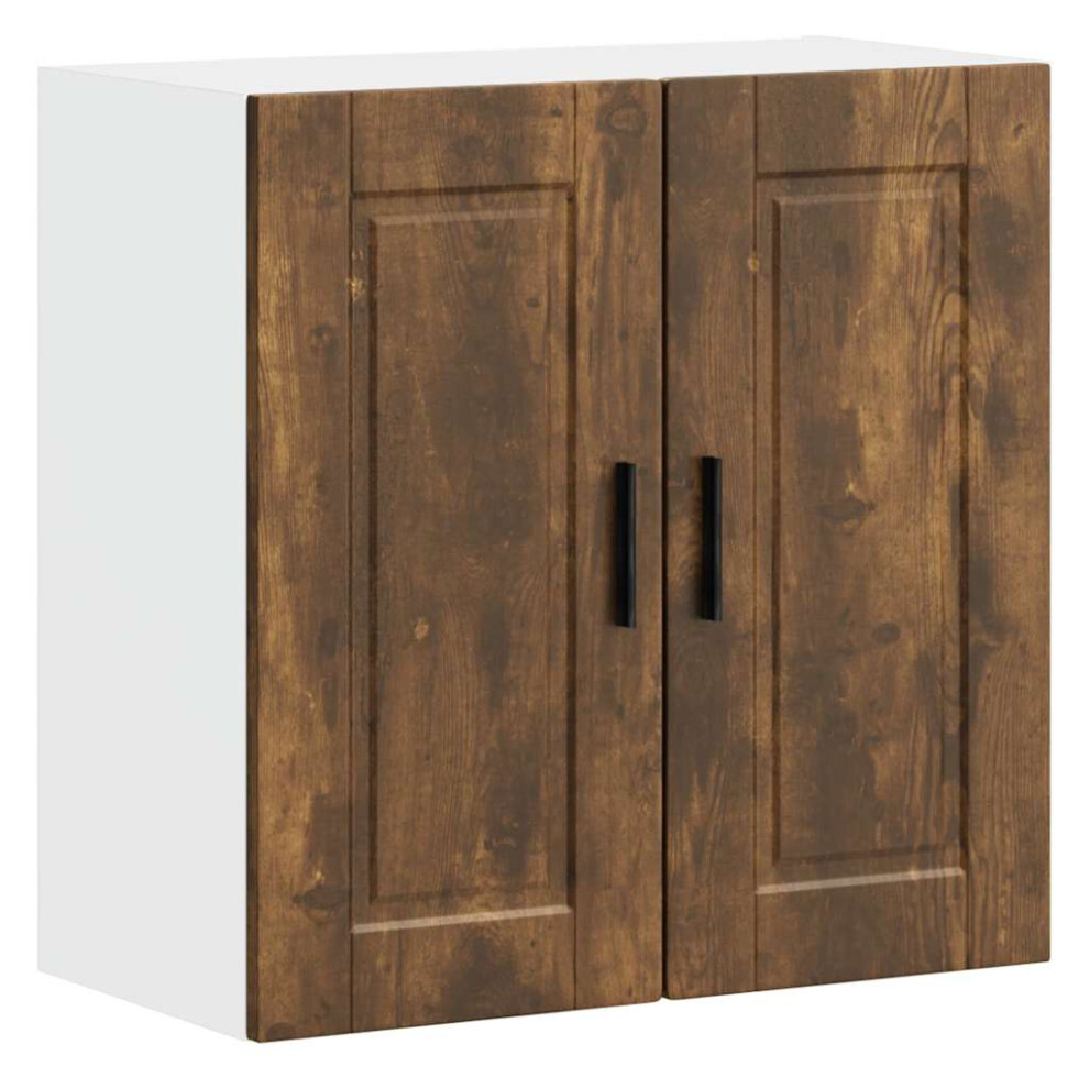 vidaXL Kitchen Wall Cabinet Porto Smoked Oak Engineered Wood kitchen wall unit