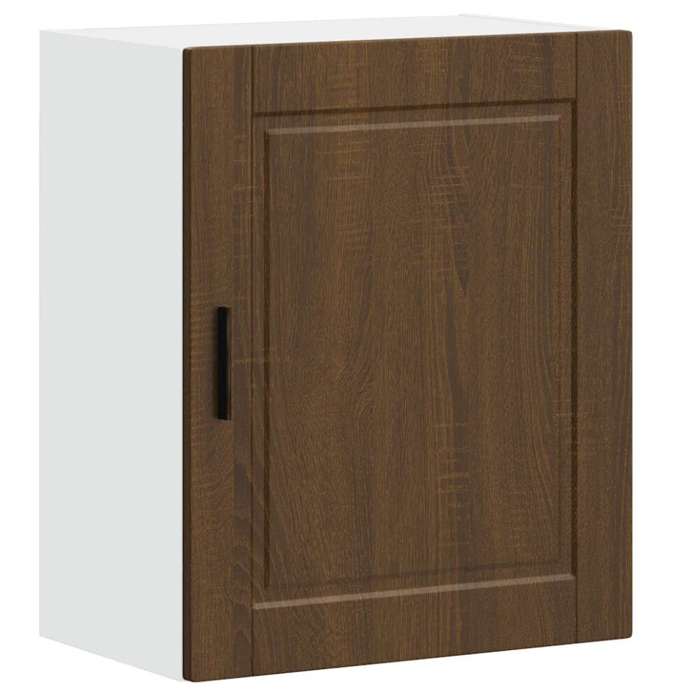 vidaXL Kitchen Wall Cabinet Porto Brown Oak Engineered Wood kitchen wall unit