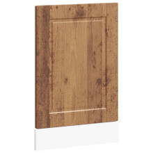 vidaXL Dishwasher Panel Porto Old Wood 45x1,5x67 cm Engineered Wood
