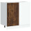 VidaXL vidaXL Kitchen Base Cabinet Lucca Smoked Oak Engineered Wood 1