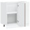 VidaXL vidaXL Kitchen Base Cabinet Lucca Smoked Oak Engineered Wood 4