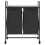 VidaXL vidaXL Laundry Basket 2 Compartments with Wheels Grey Sonoma laundry hamper 6