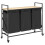 VidaXL vidaXL Laundry Basket 3 Compartments with Wheels Sonoma Oak laundry hamper 2