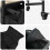 VidaXL vidaXL Laundry Basket 3 Compartments with Wheels Sonoma Oak laundry hamper 10
