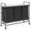 VidaXL vidaXL Laundry Basket 3 Compartments with Wheels Grey Sonoma laundry hamper 2