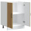 VidaXL vidaXL Sink Base Cabinet Lucca Artisan Oak Engineered Wood 5