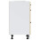 VidaXL vidaXL Kitchen Base Cabinet Kalmar High Gloss White Engineered Wood 6