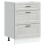 VidaXL vidaXL Kitchen Base Cabinet Porto Concrete Grey Engineered Wood 1