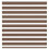 VidaXL vidaXL Doppelrollo Braun 140x150 cm Stoffbreite 135,9 cm Polyester 1