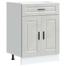 vidaXL Kitchen Base Cabinet Porto Concrete Grey Engineered Wood