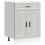 VidaXL vidaXL Kitchen Base Cabinet Porto Concrete Grey Engineered Wood 2