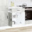 VidaXL vidaXL Kitchen Base Cabinet Porto Concrete Grey Engineered Wood 3
