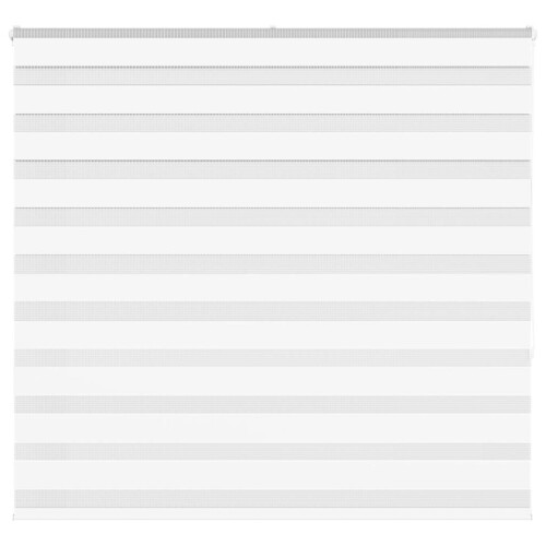 VidaXL vidaXL Zebra Blind White 155x150 cm Fabric Width 150.9 cm Polyester